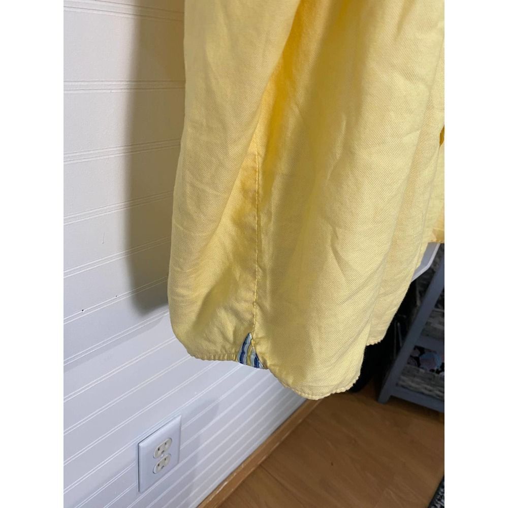 Arturo Calle Yellow Collared Button Down Shirt - Picture 2 of 6